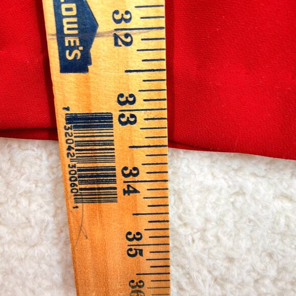 Amanda Uprichard Haven Dress Cold Shoulder Short Lined Scarlet Red Size S Zipper - Picture 7 of 10